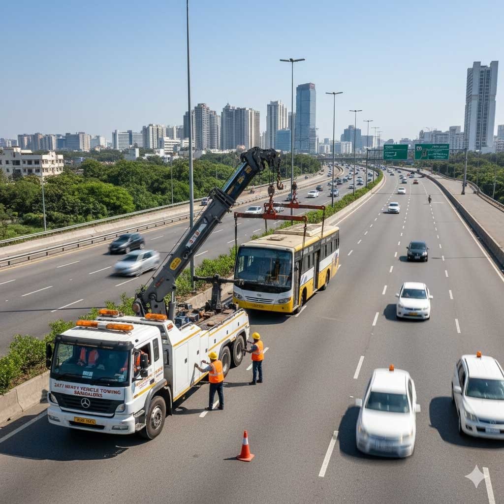 Heavy Vehicle Towing in Bangalore: Safe Solutions for Trucks & Buses